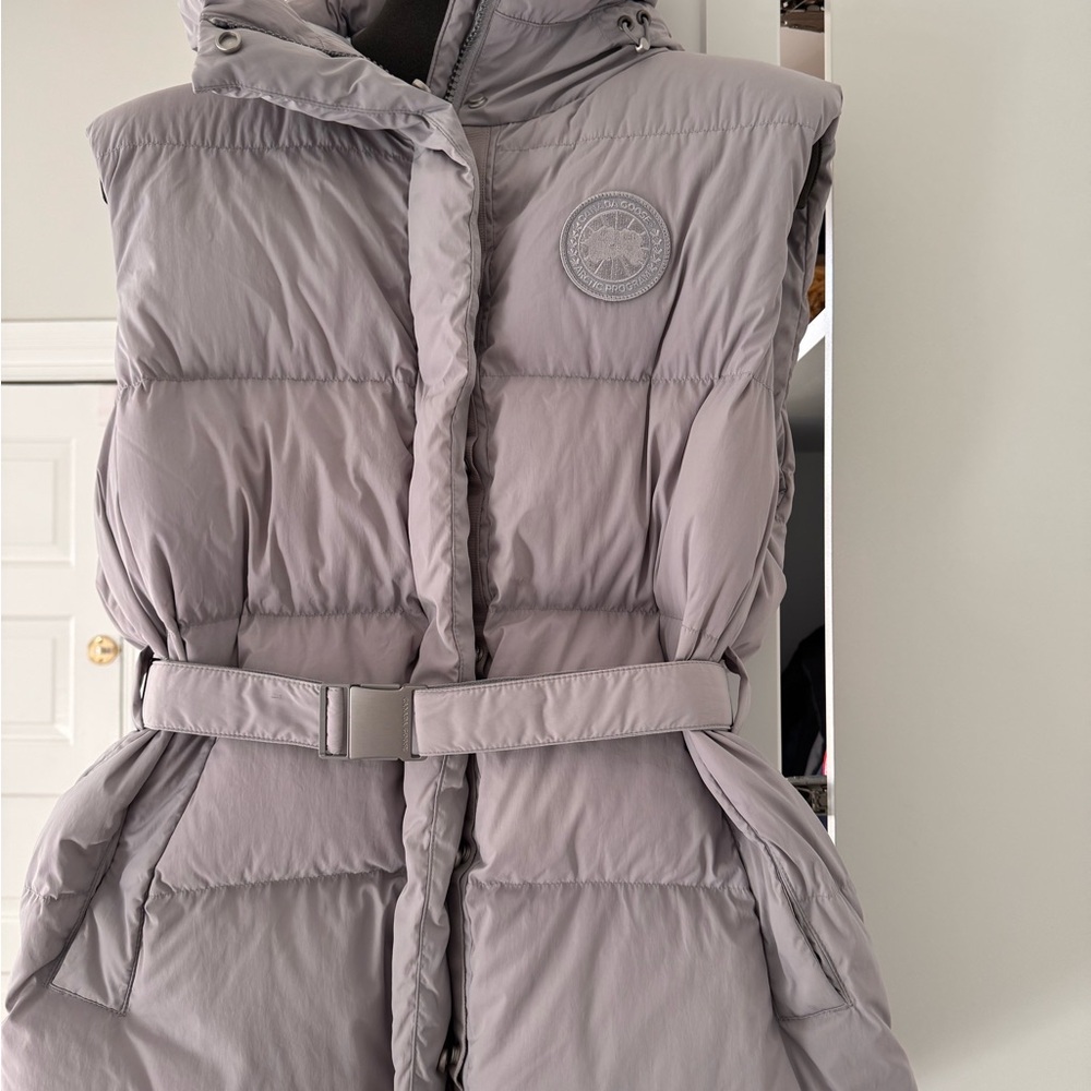 Canada Goose Rayla Vest, Size M, Color Moonstone Grey
